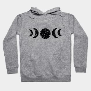 Cosmic Moon Phases Hoodie